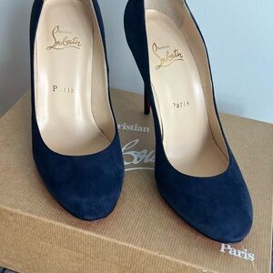 Christian Louboutin Dark Blue Heels
